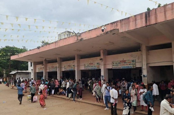 gadchiroli st bus depot